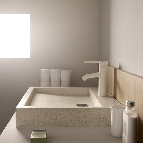 台上盆 - SOBARZO - Bath Collection S.L. - 花岗岩 / 长方形 / 现代风格