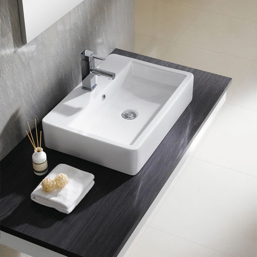 台上盆 - SANTANDER - Bath Collection S.L. - 瓷质 / 长方形 / 现代风格