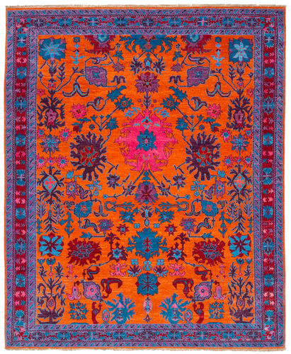 东方风格地毯 - AZER PULSE 138 - JAN KATH - Contemporary Rug Art - 图案 / 羊毛 / 丝绸