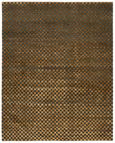 现代风格地毯 - CHECKERBOARD - JAN KATH - Contemporary Rug Art - 几何 / 羊毛 / 丝绸