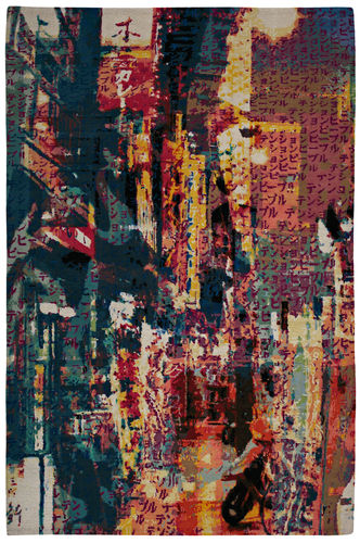 现代风格地毯 - TOKIO - JAN KATH - Contemporary Rug Art - 图案 / 羊毛 / 丝绸