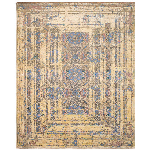 东方风格地毯 - AZERBAIJAN EARLSCOURT FRAME  - JAN KATH - Contemporary Rug Art - 图案 / 羊毛 / 丝绸
