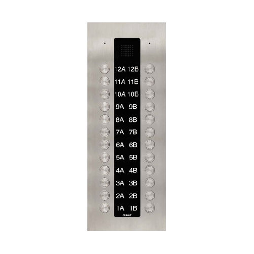 不锈钢门口呼叫站 - PDA124V - guinaz - 嵌入式 / 户外 / 无摄像头