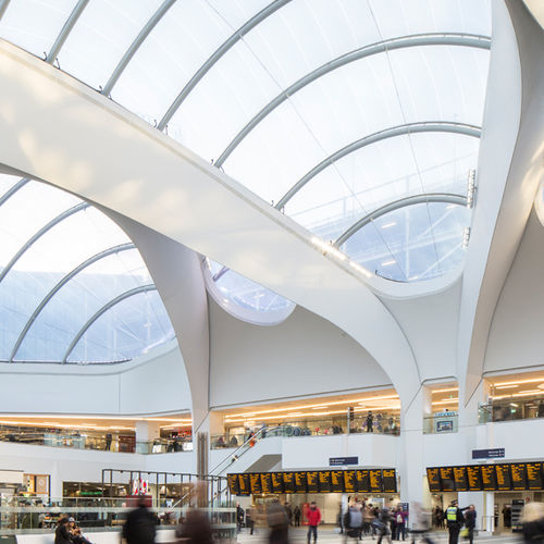 金属型材屋顶系统 - BIRMINGHAM NEW STREET - Vector Foiltec - ETFE Texlon® / 商用