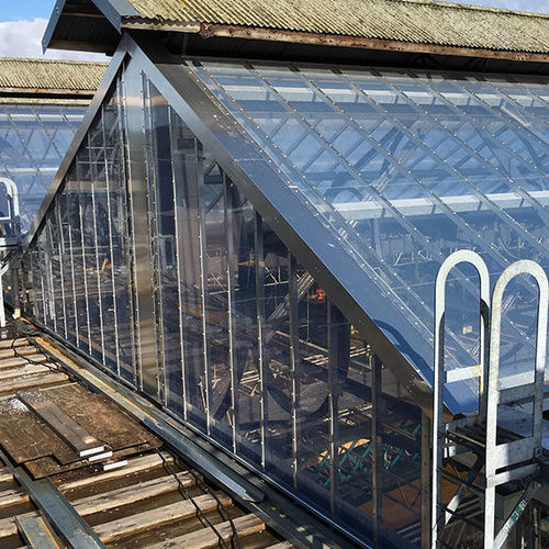 ETFE Texlon®通风外墙 - CARLISLE TRAIN STATION  - Vector Foiltec - 板式 / 自洁式