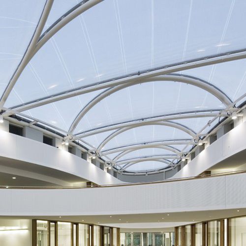 金属型材屋顶系统 - CFEL GEBÄUDE DER UNIVERSITÄT HAMBURG - Vector Foiltec - ETFE Texlon® / 商用