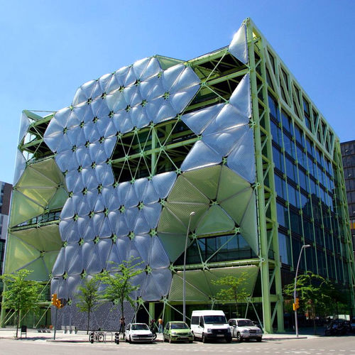 立面板 - MEDIATIC, SPAIN - Vector Foiltec - ETFE Texlon® / 3D