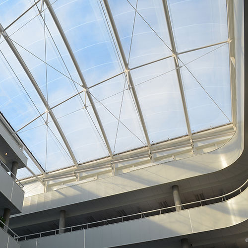 ETFE Texlon®织物类膜材 - OFFICE BUDDINGEVEJ 272, DENMARK - Vector Foiltec - 屋顶 / 半透明