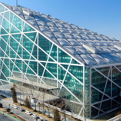 模块化屋顶系统 - PARKVIEW GREEN FANG CAO DI, CHINA - Vector Foiltec - 金属型材 / ETFE Texlon® / 商用