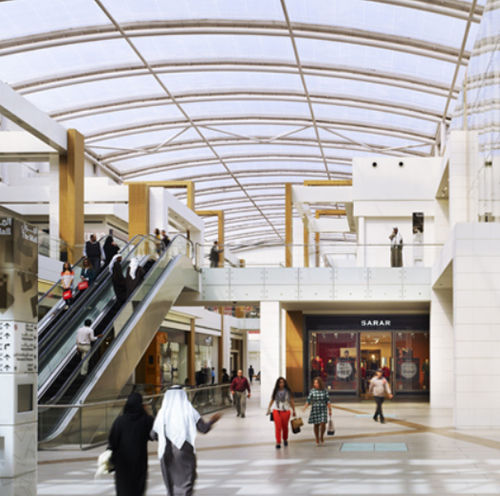 曲线屋顶系统 - THE AVENUES, KUWAIT - Vector Foiltec - 金属型材 / ETFE Texlon® / 商用