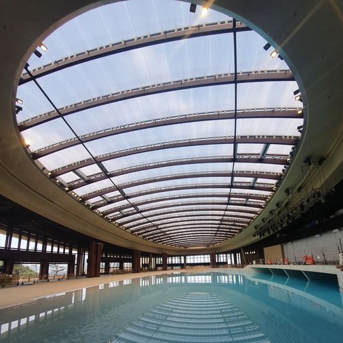 ETFE Texlon®屋顶系统 - OCEAN PARK WATER WORLD - Vector Foiltec - 曲线 / 轻型 / 金属型材