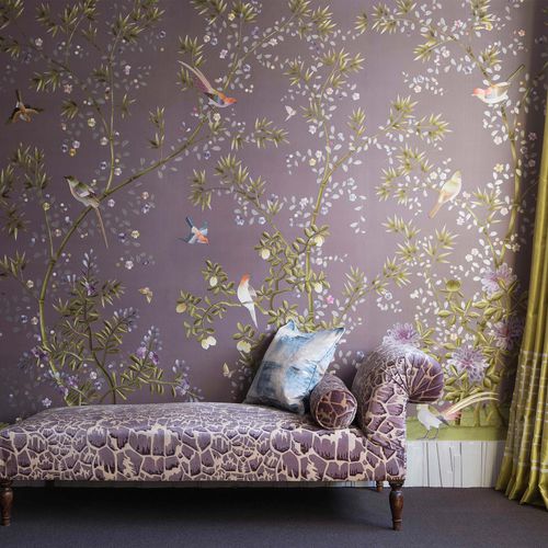 传统风格墙纸 - FERN - Fromental - 丝绸 / 中国风 / 手工