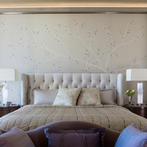 现代风格墙纸 - CHERRY BLOSSOM - Fromental - 丝绸 / 自然图案 / 手工