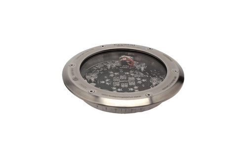 地面嵌入式射灯 - LED260 SERIES - RGBW, RGB OR WHITE LIGHT - Crystal Fountains - LED式 / 圆形 / 户外