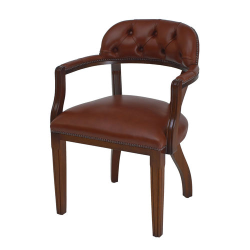 传统风格椅子 - Court  - Kingsgate Furniture ltd - 室内 / 皮质 / 实木桌脚