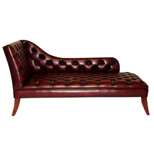 切斯菲尔德古典风格躺椅 - Richmond  - Kingsgate Furniture ltd - 皮质 / 实木 / 单人