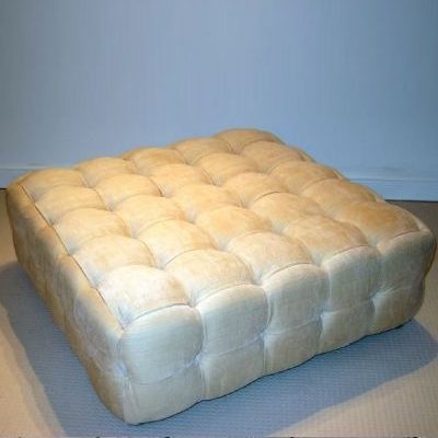 切斯菲尔德古典风格软包脚凳 - 803-3  - Kingsgate Furniture ltd - 皮质 / 方形 / 手工