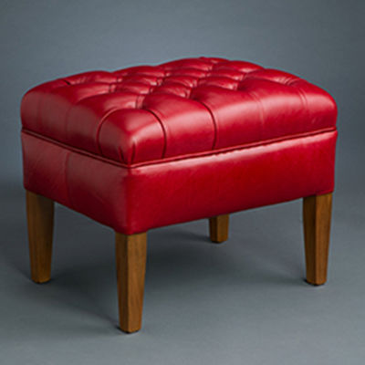传统风格凳子 - Vienna  - Kingsgate Furniture ltd - 皮质 / 实木桌脚 / 布艺
