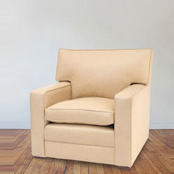现代风格扶手椅 - St Tropez - Kingsgate Furniture ltd - 皮质 / 实木 / 椅垫可拆除