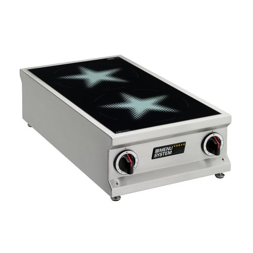 电磁感应灶台 - MS-I-20P - MENU SYSTEM AG - 专业 / 双眼 / 台面