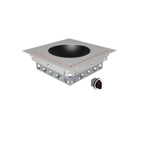 电磁感应炒锅 - MS-I-ECO 300 E - MENU SYSTEM AG - 专业 / 单眼 / 嵌入式