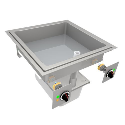 商用厨房烧烤铁板 - MS-B-60E - MENU SYSTEM AG - 电磁感应 / 嵌入式
