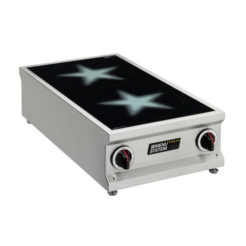 电磁感应灶台 - MS-I-20P - MENU SYSTEM AG - 专业 / 双眼 / 台面