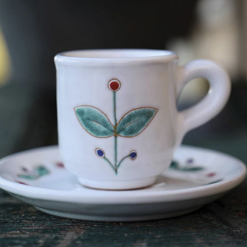 陶瓷咖啡杯 - LE PAVONCELLE - Cerasarda - 家用