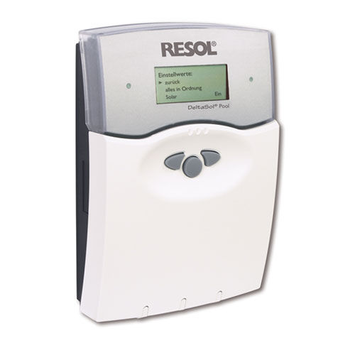 供暖游泳池控制面板 - DELTASOL® POOL - RESOL Elektronische Regelungen GmbH