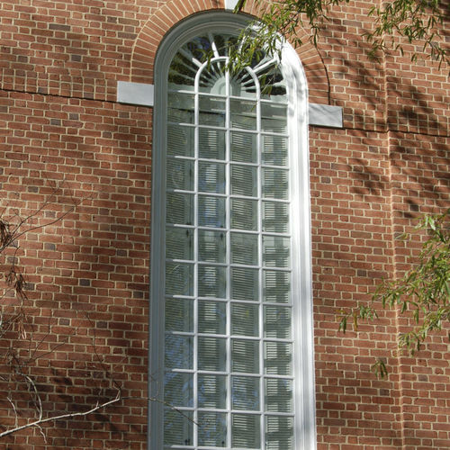 木质窗户 - UNITED METHODIST CHURCH - Accsys Technologies - 玻璃 / 固定式 / 1叶