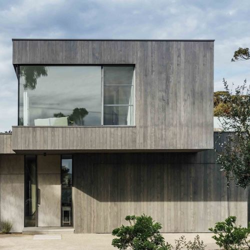 立面板 - PORTSEA BEACH HOUSE - Accsys Technologies - 木质 / 石膏灰泥 / 立式
