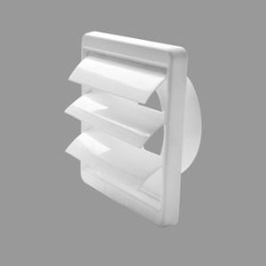塑料通风格栅 - 51791101 - Airflow Developments - 正方形 / 白色