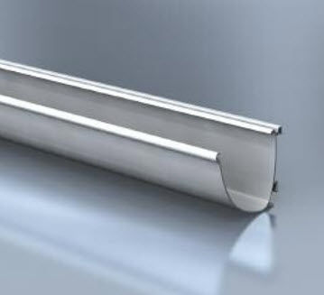 铝制檐槽 - AQUALINE : MOULDED GUTTER - Alumasc Exterior Building Products - 半圆