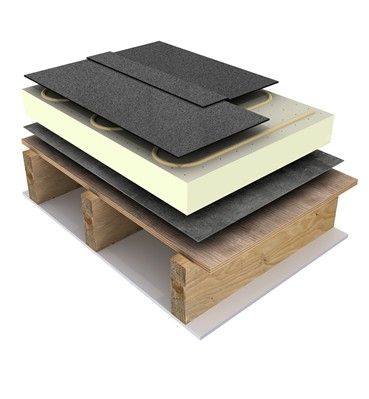 屋顶沥青防水材料 - EUROROOF MONO - Alumasc Exterior Building Products - 自粘式