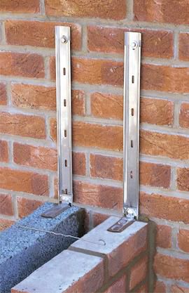 不锈钢固定装置 - STAIFIX UNIVERSAL STARTER - Ancon Building Products - 用于壁板外墙 / 用于室外