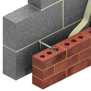 钢固定装置 - ST1 - Ancon Building Products - 用于通风外墙 / 用于壁板外墙