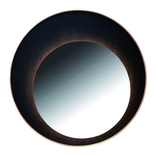 壁挂镜子 - Eclipse - PH Collection - 现代风格 / 圆形 / 栎木