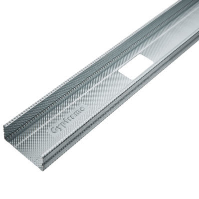 电镀钢型材收边条 - GYPFRAME 92 S SERIES - British Gypsum Limited  - 内角 / U形 / 银色