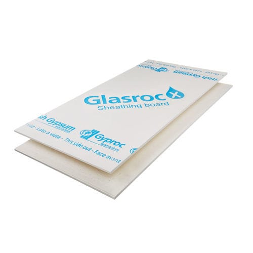 隔热材料 - GLASROC X - British Gypsum Limited  - 板式 / 用于室外 / 用于外墙