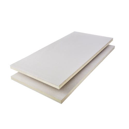 隔热材料 - GYPROC THERMALINE - British Gypsum Limited  - 三聚酯PIR / 板式 / 用于室内