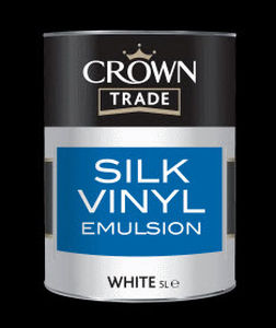 装饰油漆 - SILK VINYL   - Crown Paints  - 用于天花板