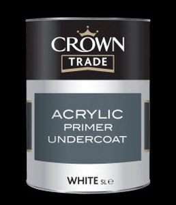 木材底漆 - ACRYLIC UNDERCOAT   - Crown Paints  - 丙烯 / 室内
