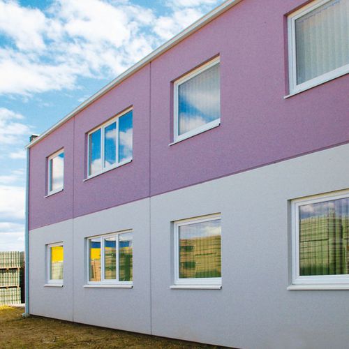 外墙夹芯板 - EBAWE Anlagentechnik GmbH  - 墙面 / 混凝土表面