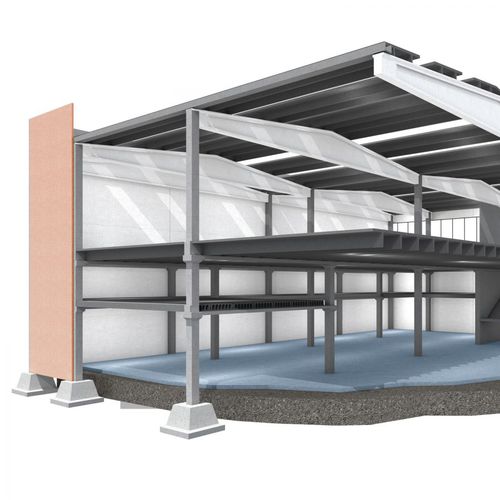 预制基脚 - EBAWE Anlagentechnik GmbH  - 带有柱身 / 混凝土 / 钢筋混凝土