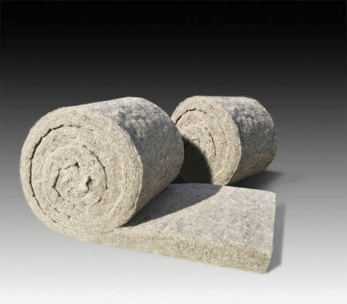 隔热隔音材料 - THERMAFLEECE - Ecological Building Systems  - 绵羊毛 / 板式 / 无隔汽层