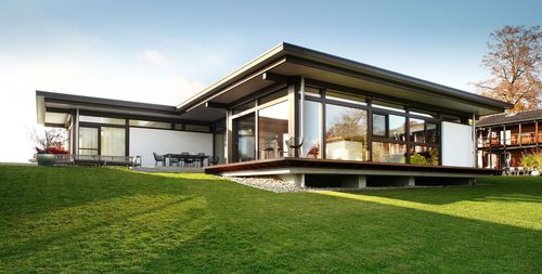 预制房屋 - MODUM BUNGALOW SAMPLE 7 - Huf Haus  - 生态型 / 现代风格 / 平房
