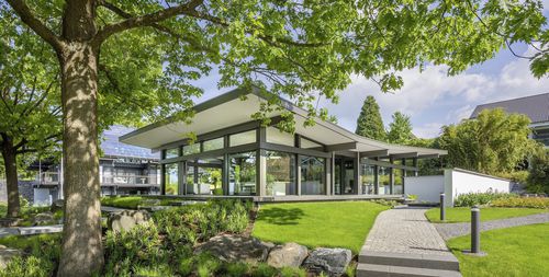 预制房屋 - ART BUNGALOW SAMPLE 4 - Huf Haus  - 生态型 / 现代风格 / 木结构