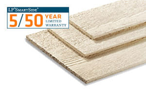 立面板 - SMARTSIDE® LAP - LP Building Products (Louisiana-Pacific Corp.)  - 木质 / 凹凸