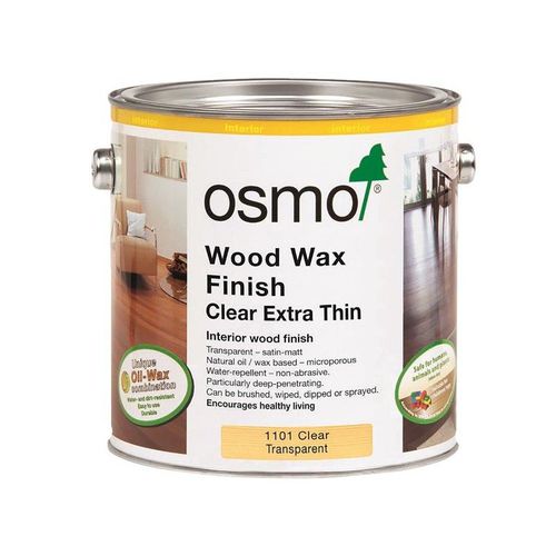 防护亮光漆 - WOOD WAX FINISH EXTRA THIN - Osmo UK  - 末道 / 木材 / 上蜡