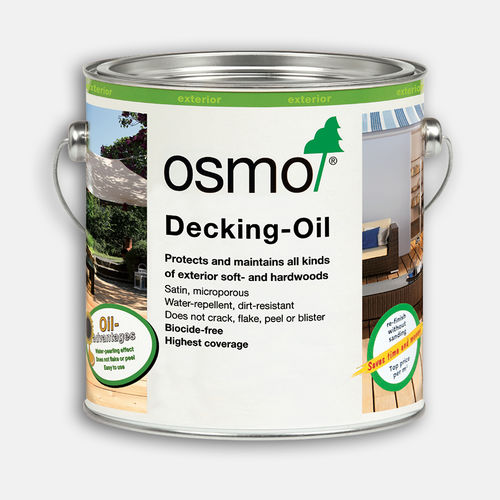 木地板油 - DECKING-OIL 007 TEAK CLEAR - Osmo UK 